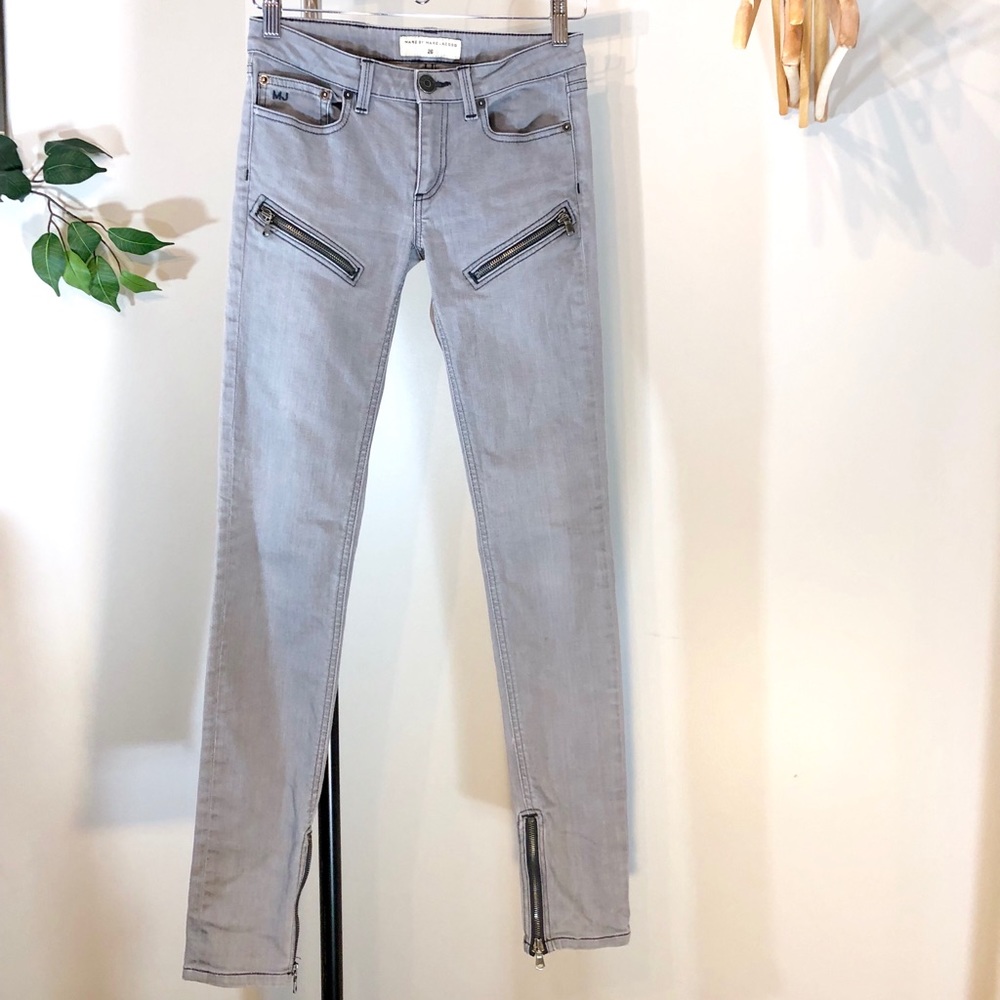 marc by marc jacobs zipper skinny jeans - Picture 8 of 8